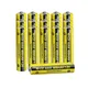 16 PCS PKCELL AAA batterie 400 mah aaa nicd 1 2 v batterie akkus für solar licht garten lampe licht
