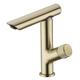 Robinet lavabo - Rotatif Chrome / Nickel brossé / Plaqué Set de centre Mitigeur un trouBath Taps