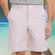 Homme Short Short de travail Bouton Poche marinière Vestimentaire Court Extérieur du quotidien Sortie Mode Classique Rose Claire