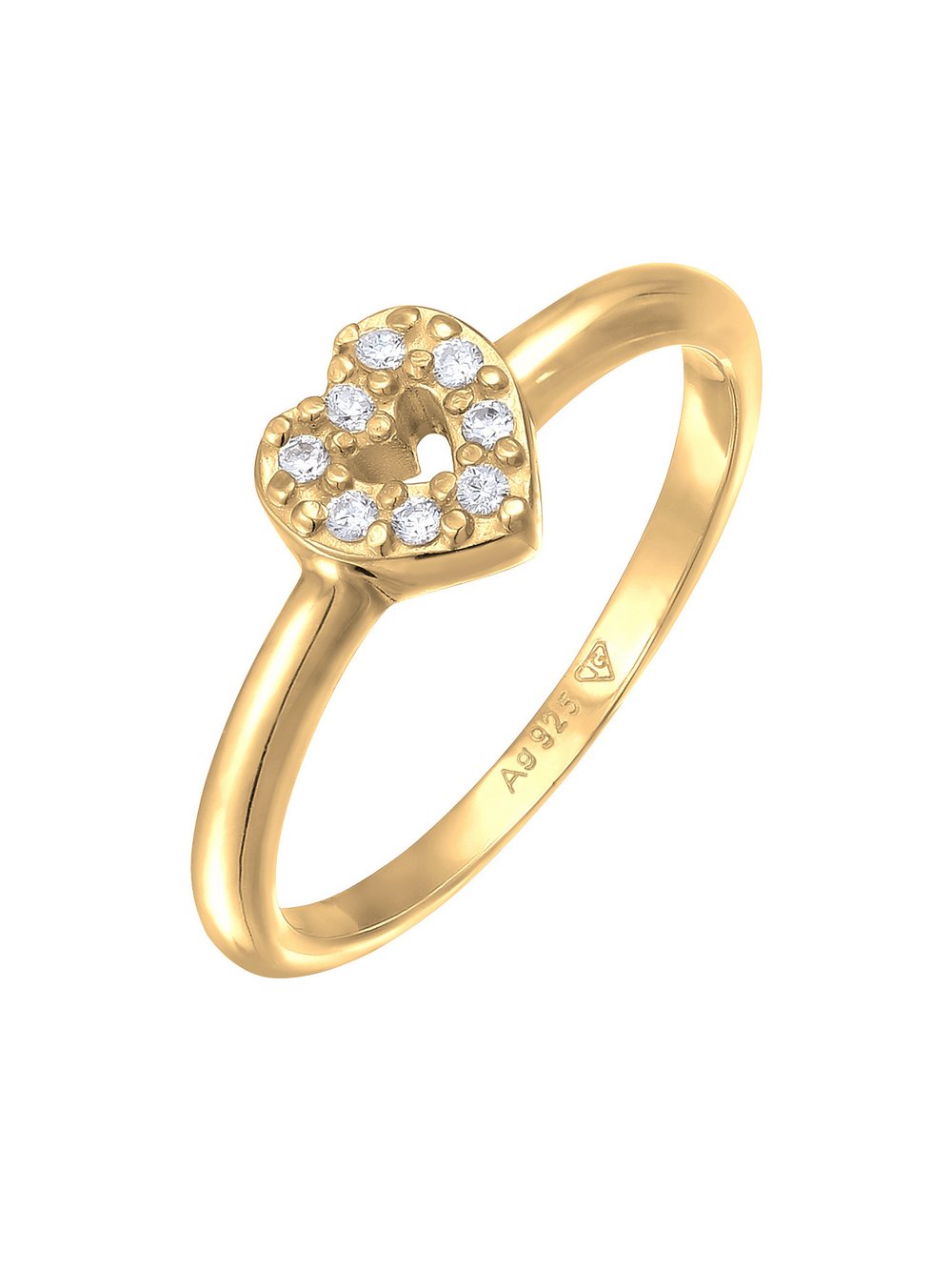 Elli Ring Damen gold, 52 Image