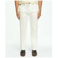 Brooks Brothers Men's Straight Fit Denim Jeans | White | Size 40 30
