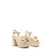 Maxi Clarita Bow Block Heel Platform Sandal