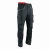 Facom - Pantaloni elasticizzati Runner Nero/Grigio/Rosso - FXWW1001E