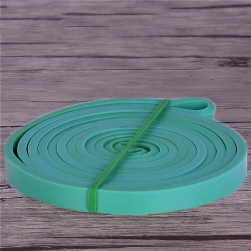 Latex Yoga Elastisches Band 15-teiliges Set von Fitness-Eis-Handtüchern gleitende Platte Spannungsband 3 Meter Springseil Pilates Schlaufe Weihnachtsgeschenk Image