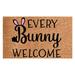 Spring Savings Clearance Items! Zeceouar Clearance Items for Home Easter Doormat Easter Eggs Rabbit Entryway Front Porch Rugs reduce-Skid Bottom Floor Indoor Outdoor Carpet For Home Patio Home Decor