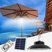Peorpel Solar Umbrella Lights Outdoor Timed Remote Control Solar Powered Patio Umbrella Lights LED Umbrella Patio Lights For Beach Tent Camping Garden Party Clearance Sale