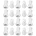 Oahisha 20pcs Blind Pull Cord Knobs Plastic Replacement Pull Ends for Roman Shades Curtain