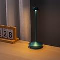 Rechargeable Mushroom Table Lamp, Portable Wireless Touch Desk Lamp, LED Night Light with Dimmable Brightness for Living Room, Home Office, Restaurant