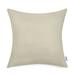 Sun Zero Sun Zero Sailor Solid Khaki 22 Outdoor Toss PillowKhaki