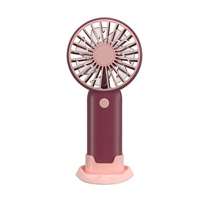 Desktop Fan with Phone Holder – Detachable Base USB Rechargeable Mini Cute Fan for Office or Outdoor Use