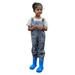 Kids Boys Girls Cartoon Camo Chest Waders Youth Fishing Waders for Toddler Children Water Proof Hunt & Fishing Waders with Boots