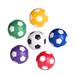 6 Pcs Soccer Balls Table Foosball Foosball Table Mini Replacement Foosballs Tabletop Soccer Ball Mini Football