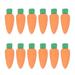Oahisha 30pcs Novelty Carrot Shape Pencil Eraser Creative Stationery Office School Supplies Gift for Kids Students