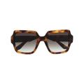 Gradient Oversize-frame Sunglasses - Brown - Karl Lagerfeld Sunglasses