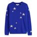 Star Crew-neck Jumper - Blue - Chinti & Parker Knitwear