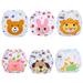 OUSITAID 6Pcs Training Pants for Boys Girls Toddlers Baby Potty Training Cotton Absorbent Training Pants Unisex Toddler Pee Pants for Boys & Girls(Dog+Cat+Bear+Elephant+Rabbit+Lion)