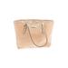 MICHAEL Michael Kors Leather Tote Bag: Pebbled Gold Solid Bags