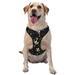 Junzan Bees Pattern Dog Harness - Lightweight Soft Adjustable Small Harness And Leash Set-Small