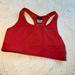 Nike Intimates & Sleepwear | Nike Dri Fit Vented Front Activewear Racerback Sports Bra Red Medium | Color: Red | Size: M