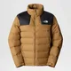The North Face Men's Massif Down Jacket Utility Brown/tnf Black Size M