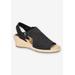 Women's Serena Sandal by Easy Street in Black (Size 8 M)