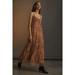 Anthropologie Dresses | New Anthropologie Maeve Sequined Tulle Midi Dress Size 1x | Color: Brown | Size: 1x