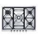 SE70SGH-5 Stainless Steel Classic 5 Burner Gas Hob