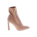 EGO Ankle Boots: Tan Print Shoes - Women's Size 7 - Pointed Toe