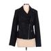 Banana Republic Jacket: Short Black Print Jackets & Outerwear - Women's Size 12