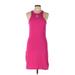 Adidas Active Dress - Bodycon: Pink Graphic Activewear - New - Women's Size Large