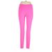 Victoria's Secret Pink Active Pants - Mid/Reg Rise: Pink Activewear - Women's Size Large