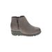 Sorel Ankle Boots: Gray Print Shoes - Women's Size 6 1/2 - Round Toe
