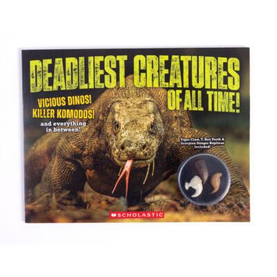 Deadliest Creatures of All Time w/Tooth, Claw and Stinger (paperback) - by Mary Kay Carson