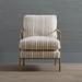 Burton Accent Chair - Performance Linen Parks Driftwood - Frontgate