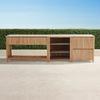 Madura Outdoor Kitchen Tailored Furniture Cover - Individual, Two Door Cabinet, Sand - Frontgate