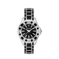 Bulova Women's 98R129 Diamond Accented Case Bracelet Black Dial Watch