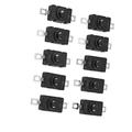 industrial switch 10 Pcs Switches 2 Terminal SPST Push Button Switch AC/DC 250V 1.5A Pushbutton Switches for Torch