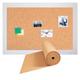 Self-Adhesive Cork Board Roll, Cuttable Cork Underlayment Board, Sound Insulation Background Wall Sticker, Large Corkboard Bulletin Board Sheet (Color : 10mm, Size : 1.22x3.28m(WxL))