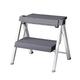 folding ladder Aluminum Step Ladder 2 Step/3 Step/4 Step, Lightweight Step Stool with Widened Platform, Multi Purpose and Anti-Slip Folding Step Stool, Maximum Load 150 Kg folding step ladder (Size :