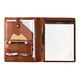 clipboard folder A4 writing folder, conference folder A4 with clipboard, document folder business organizer for men and women (Standard)