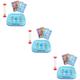 TOYANDONA 3 Sets Ball Blowing Machine Game Chess Children Toys Kids Playset Blowing Toy Children’s Toys Childrens Toys Kids Motor Skills Toys Chess Toys for Kids Blow Ball Toy Ball Game Toy