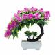 SmPinnaA Artificial Plants Indoor Artificial Plant Peony Simulation Potted Plant Artificial Plants with Pot for Home Office Desk Kitchen Shelf Bedroom Bathroom Decoration Simulation Plant Potted