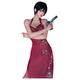 Taeyue Ada Wong Cosplay Costume Sexy Knitted Dress Suit Red Biohazard Ada Wong Wig Outfits Halloween Carnival Party Suit S