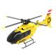 GOUX Remote Control Helicopter, 1/36 Scale EC-135 2.4G 6-Channel RC Direct-Drive Brushless Planes Outdoor Remote Control Aircraft, 3D Aerobatic Helicopter Model for Beginner (RTF Version)