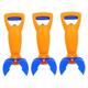 UPKOCH 3pcs Sand Sand Beach Toy Claw Grabber for Sand Shovels Playset Sand Toy Bath Toys for Beach Claw Catcher Sand Claw Catcher Toy Sandbox Plastic Toy Set Child Portable