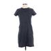 The North Face Casual Dress - Shift: Gray Marled Dresses - Women's Size X-Small