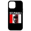 Hülle für iPhone 15 Pro Max St Pauli Hamburg Vintage Totenkopf Paulianer