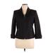 Calvin Klein Jacket: Short Black Print Jackets & Outerwear - Women's Size 14