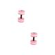 POPETPOP 2 Pcs Workout Equipment Fitness Barbell Kid Pool Foam Water Dumbbells Pool Exercise Weights Foam Dumbbells Pool Dumbbells Eva Floating Pink Sports Swimming Pool Toddler