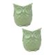 POPETPOP 2pcs Plant Pots Succulent Pot Owl Design Pot Ashtray Indoor Plants Decor Ceramic Garden Pots Succulent Containers Cactus Planter Flower Pots Outdoor Succulent Bowl Small Flowerpot